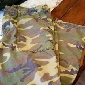 gap mens camo pants